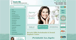 Desktop Screenshot of bhperiodontist.com